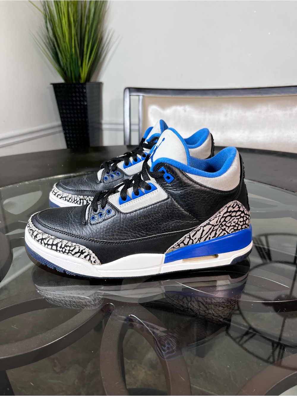 Nike Air Jordan 3 "Sport Blue" (2014) Sneakers Men's
Sz 8.5